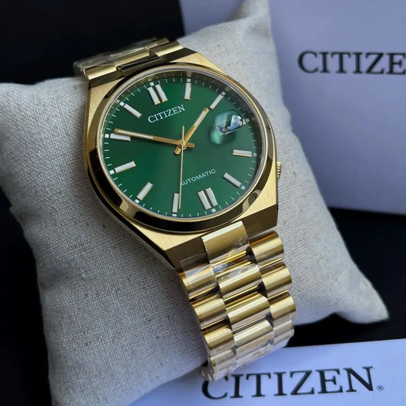 Citizen Tsuyosa Gent's Green Dial Automatic Watch- NJ0152-51X